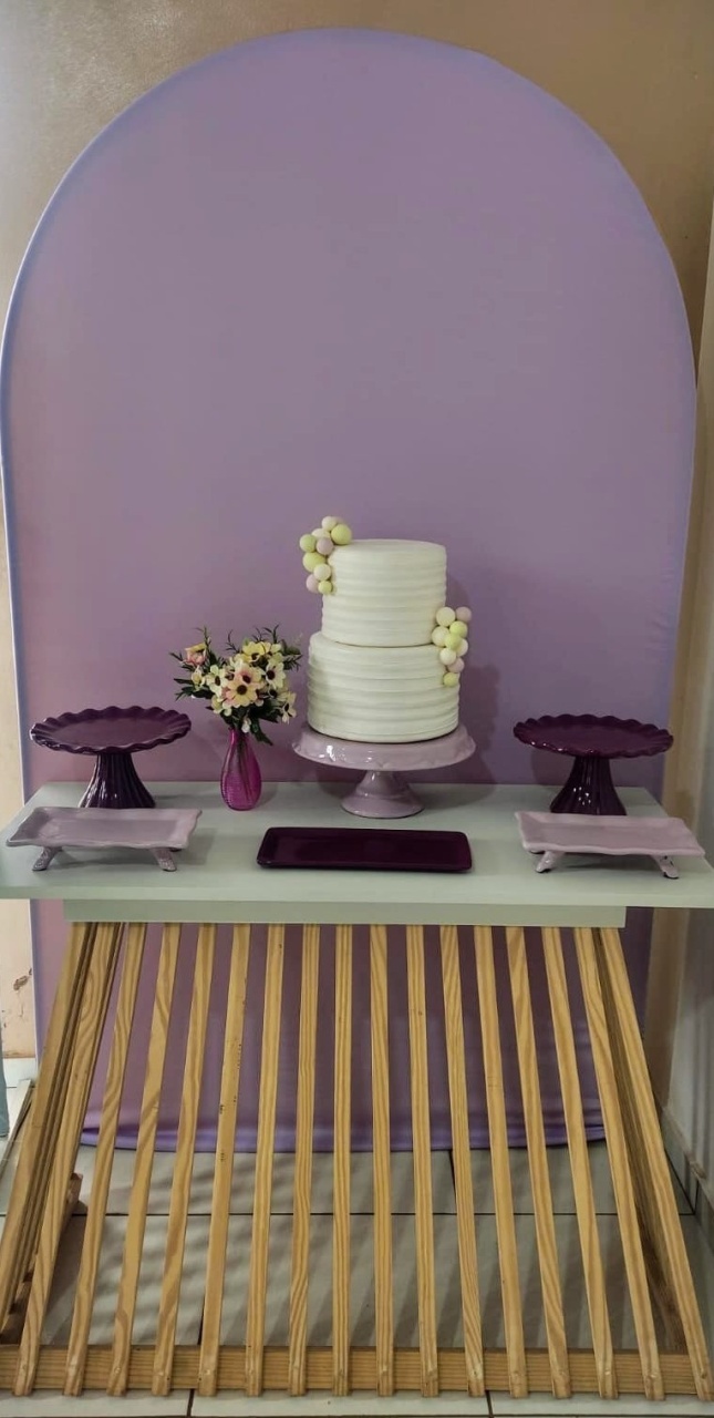 Mini Composição Lilás  - Mimo e Arte Decor e Locações 
