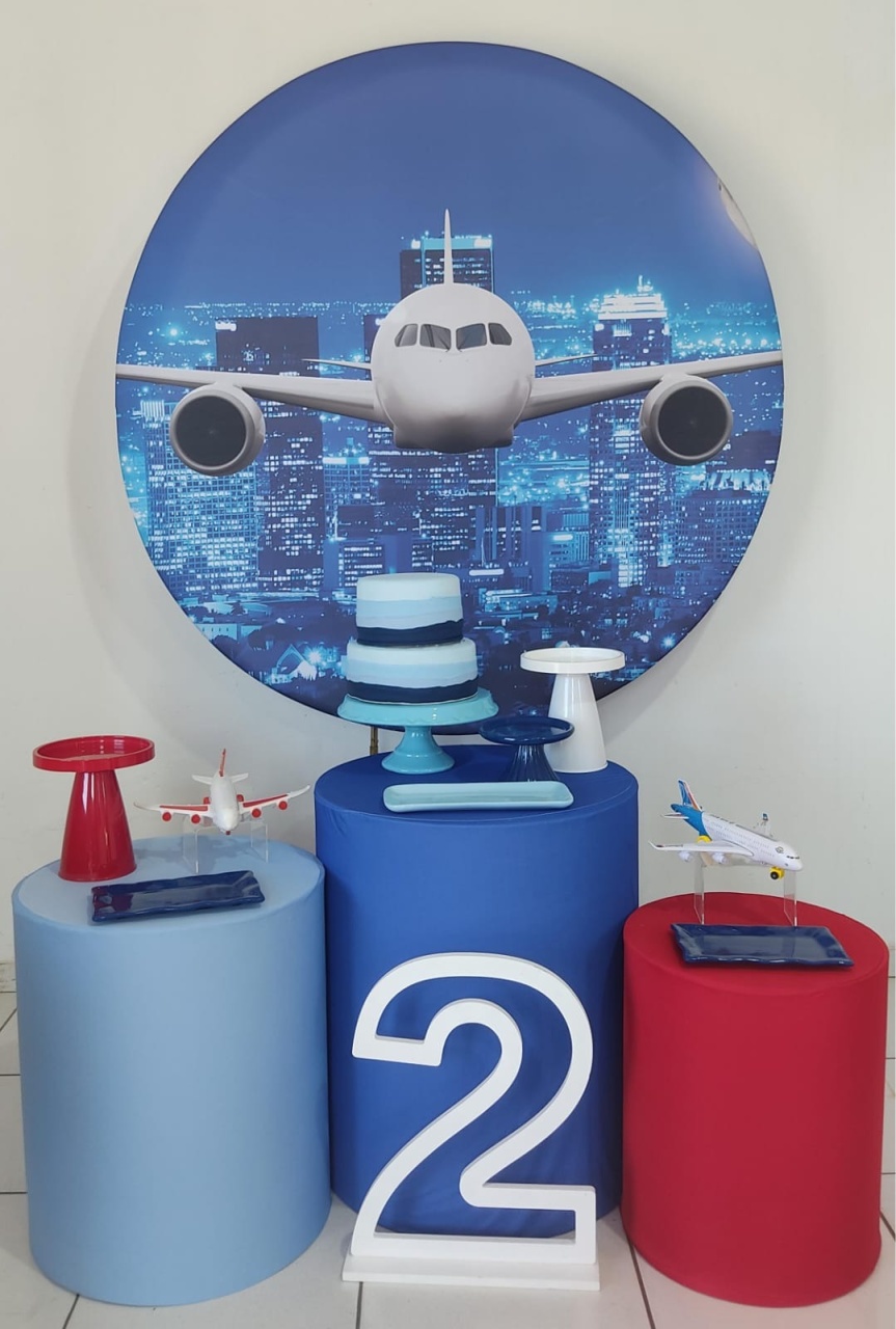 Kit Clássico Avião  - Mimo e Arte Decor e Locações 