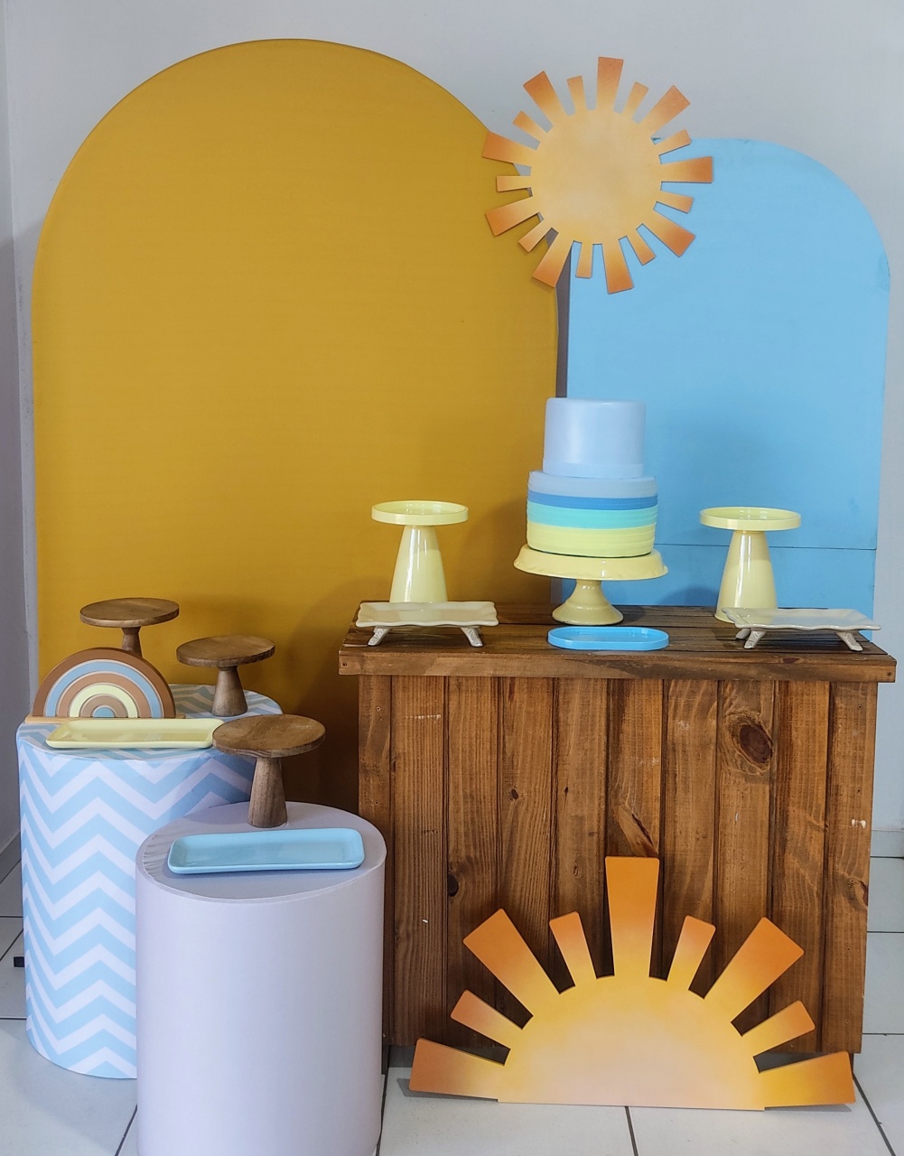 Composição Essencial Primeira Volta Ao Sol - Mimo e Arte Decor e Locações 