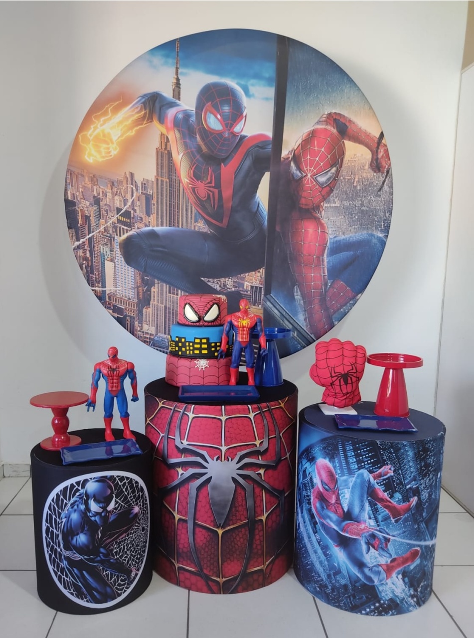 Kit Essencial Homem Aranha - Mimo e Arte Decor e Locações 