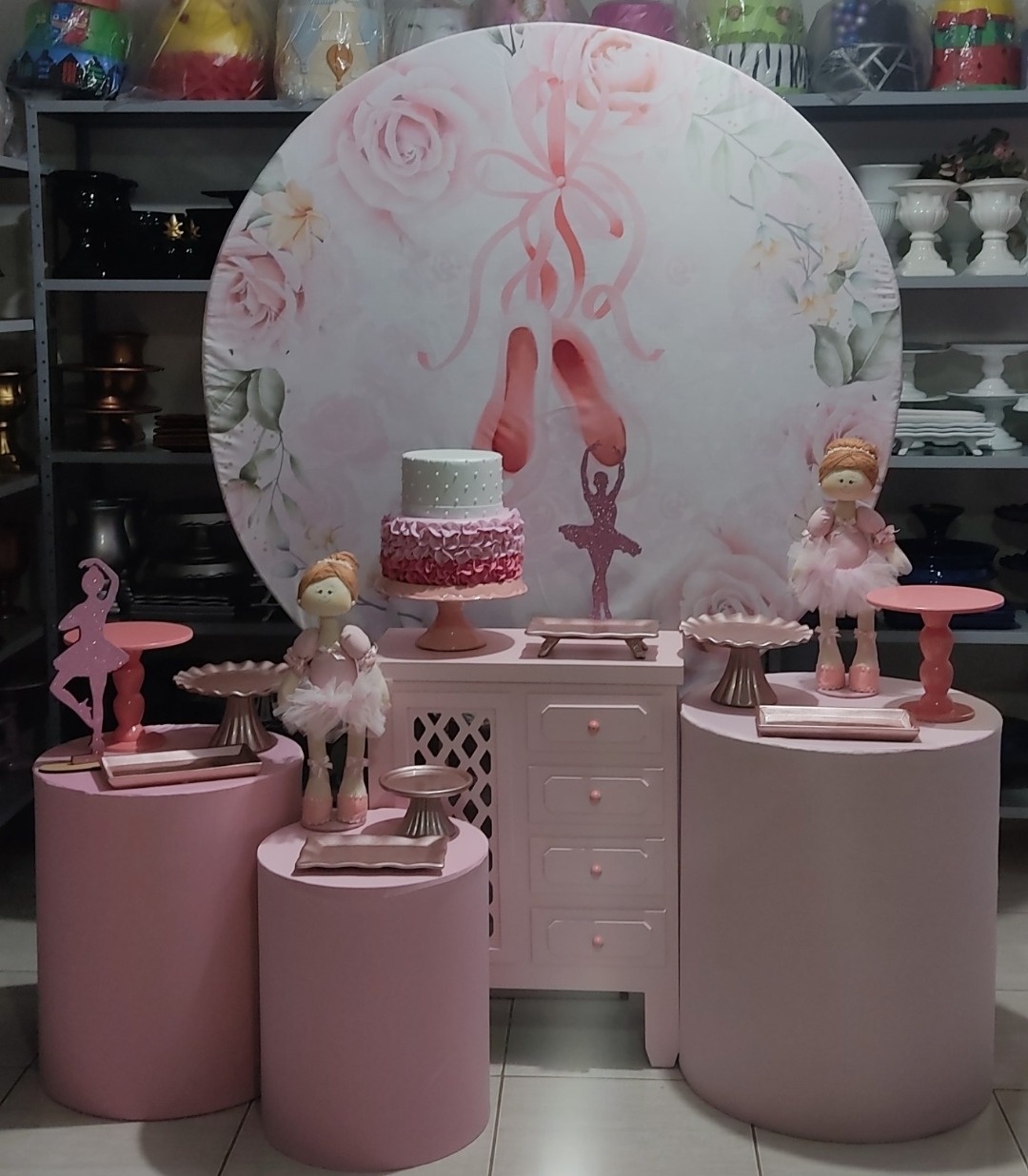 Kit Essencial Bailarina  - Mimo e Arte Decor e Locações 