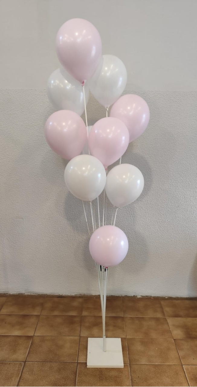 Suporte Para Balão Com 10 Balões - Mimo e Arte Decor e Locações 