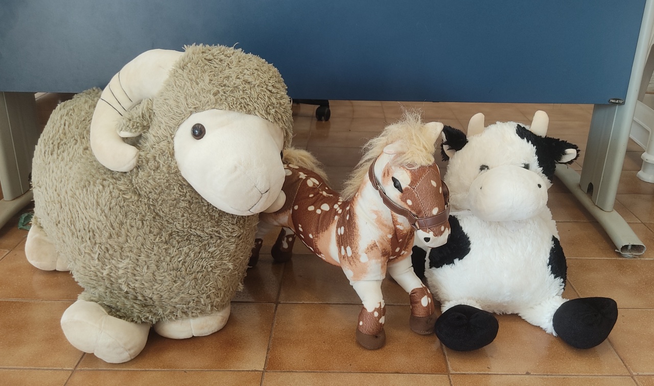 Trio de Pelúcia Fazendinha - Mimo e Arte Decor e Locações 