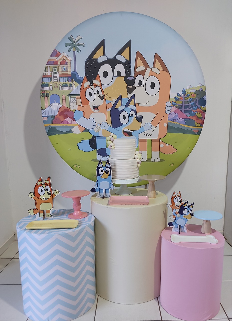 Kit Classico  Bluey Menina - Mimo e Arte Decor e Locações 