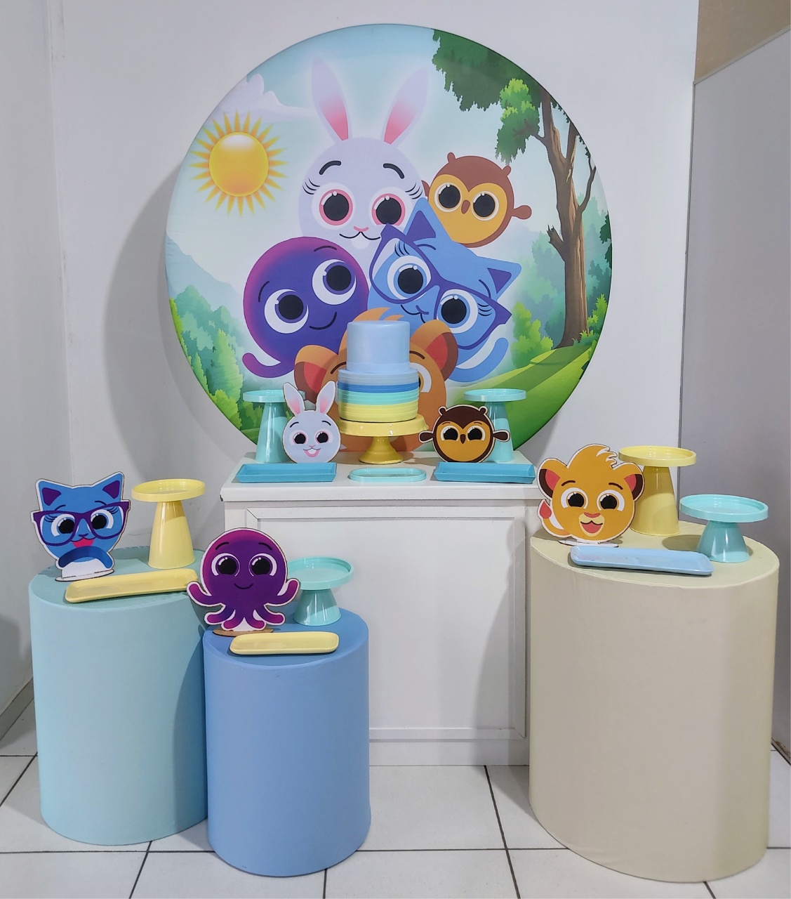 Kit Essencial Bolo Fofo  - Mimo e Arte Decor e Locações 