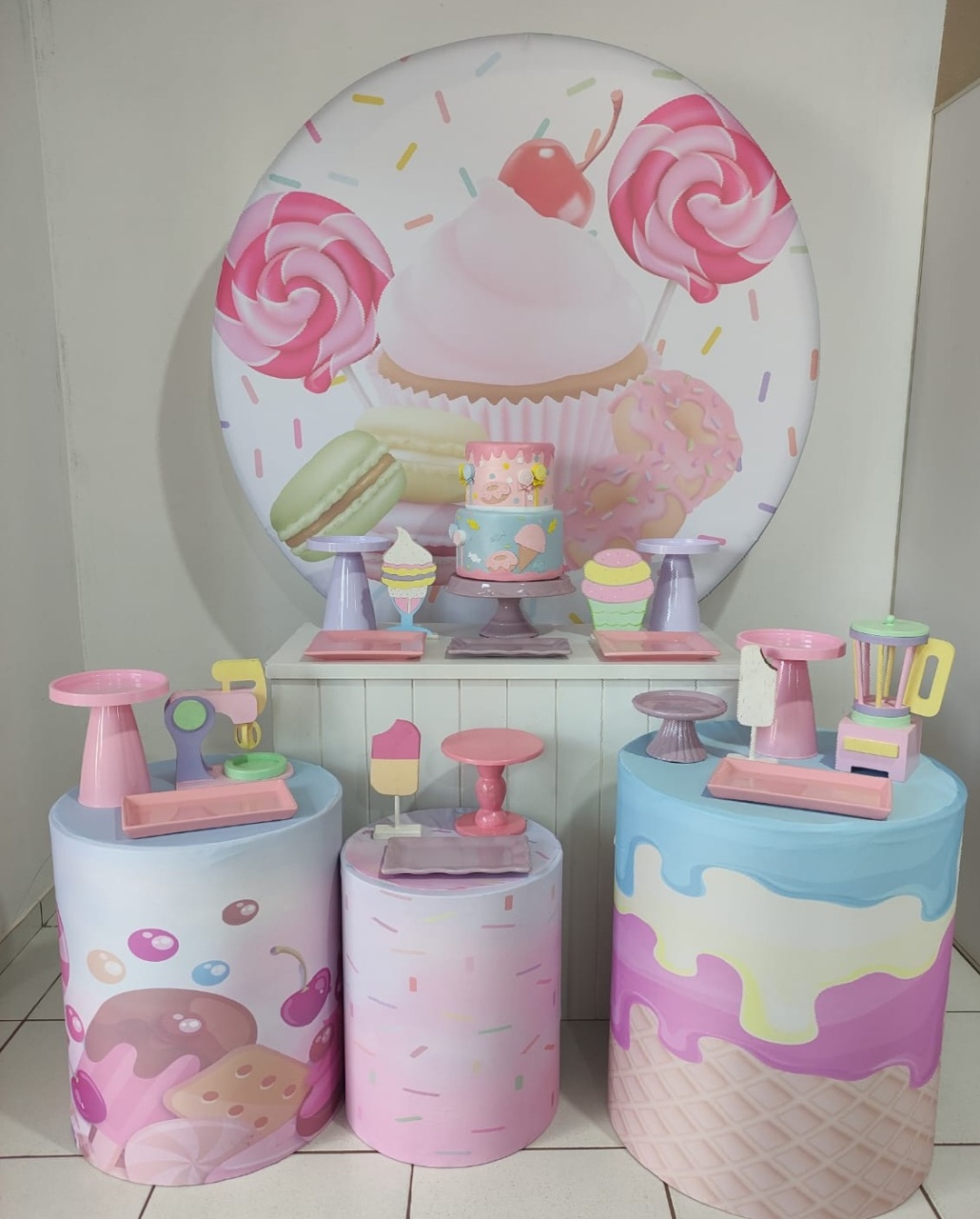 Kit Essencial Doceria  - Mimo e Arte Decor e Locações 