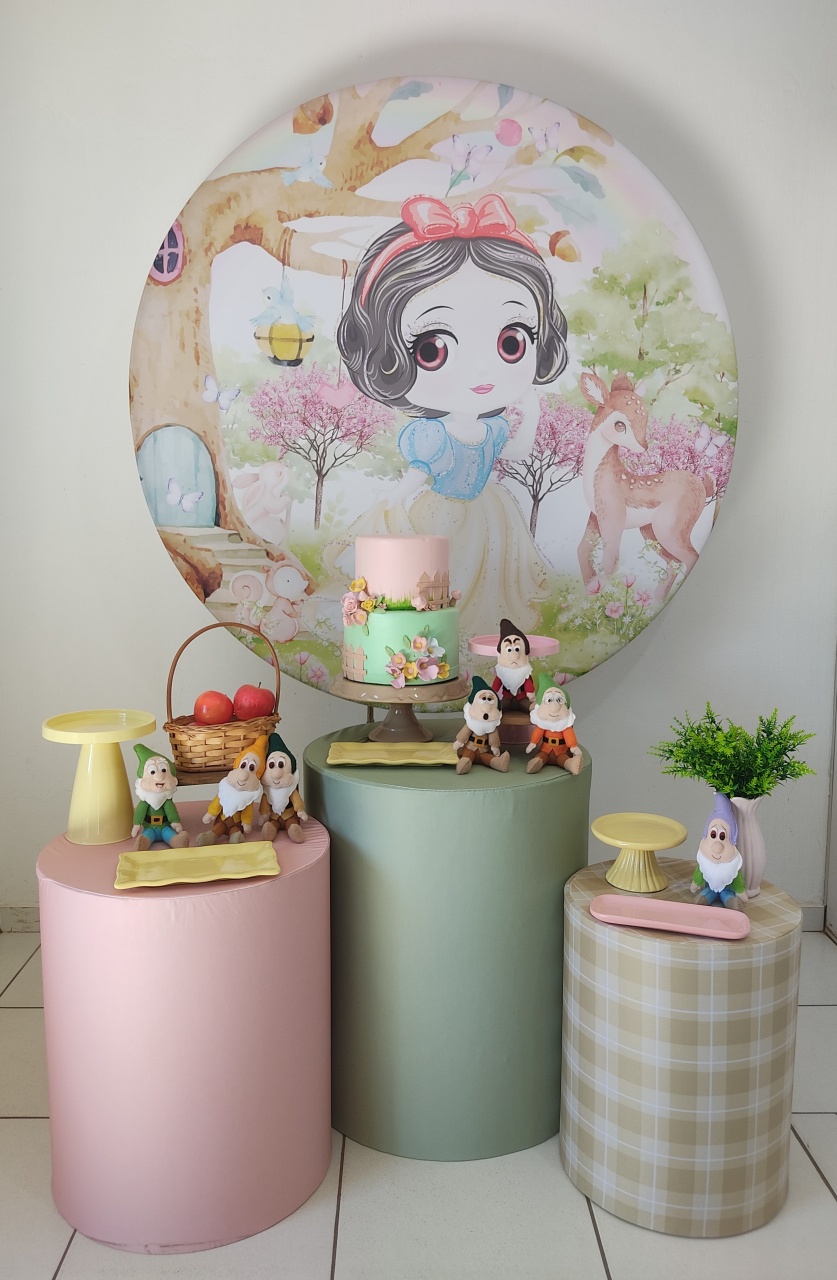 Kit Classico Branca de Neve  - Mimo e Arte Decor e Locações 