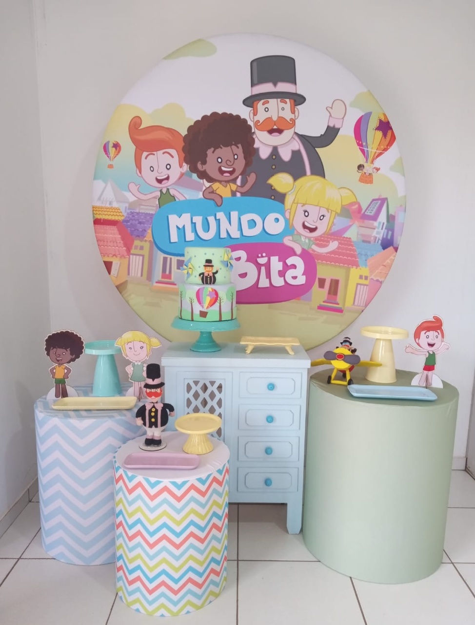 Kit Essencial Mundo Bita Menino - Mimo e Arte Decor e Locações 
