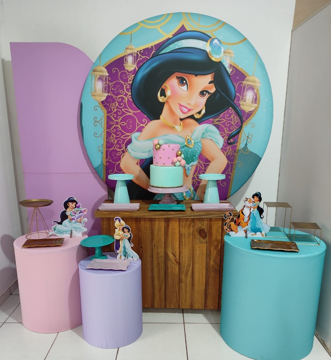 Kit Completo Jasmine  - Mimo e Arte Decor e Locações 