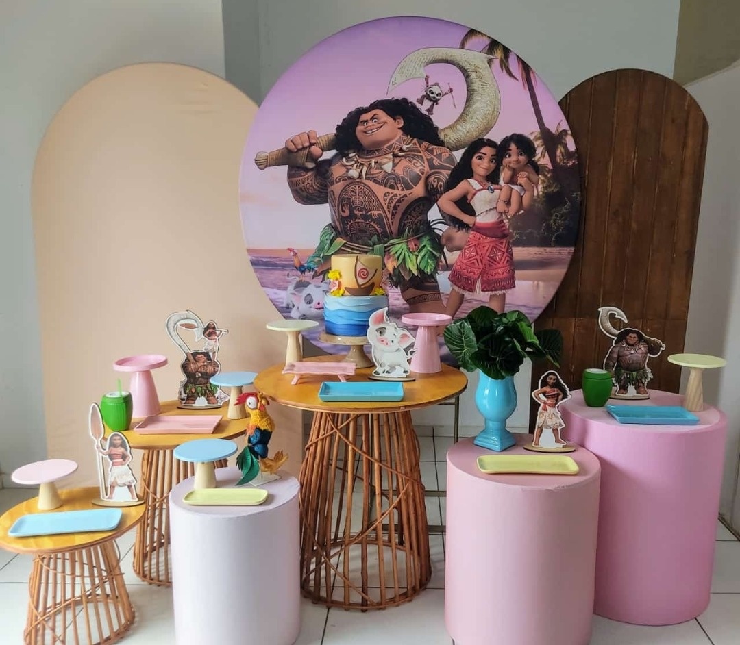 Kit Completo Moana Boho - Mimo e Arte Decor e Locações 