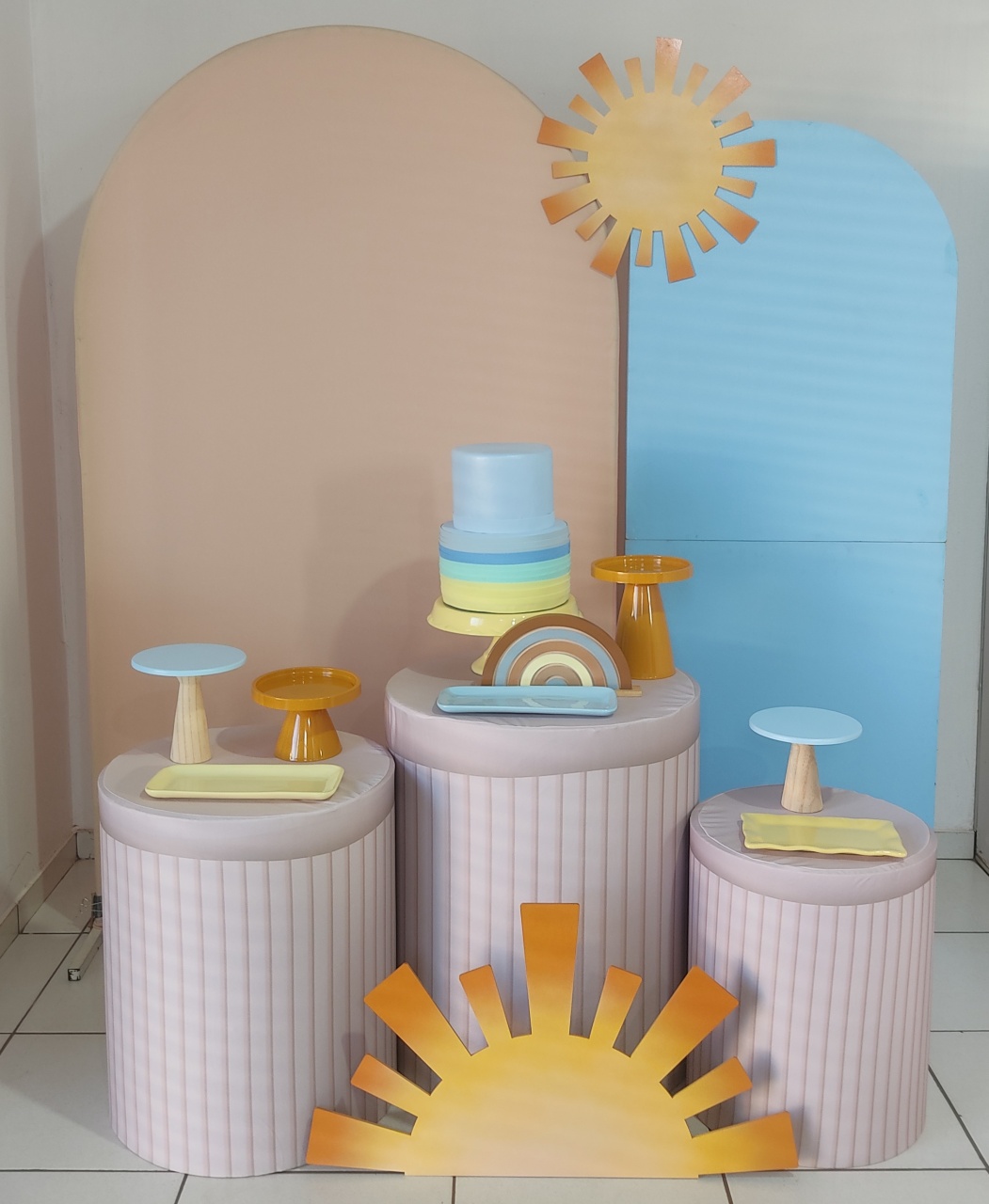 Composição Clássica Primeira Volta Ao Sol - Mimo e Arte Decor e Locações 