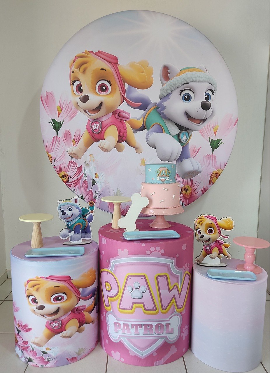 Kit Classico Skay Patrulha Canina  - Mimo e Arte Decor e Locações 