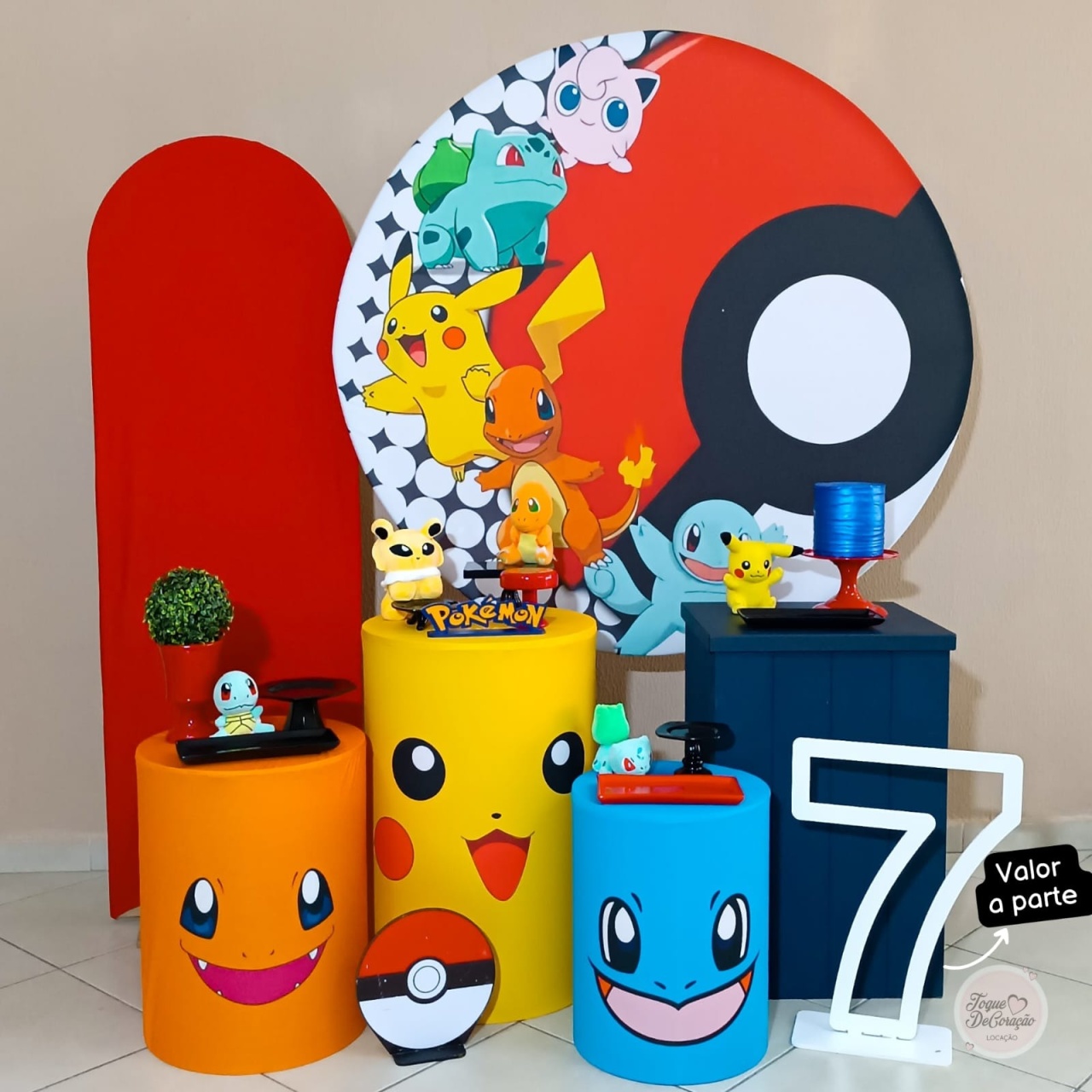 Kit Amor - Pokémon - Toque DeCoração