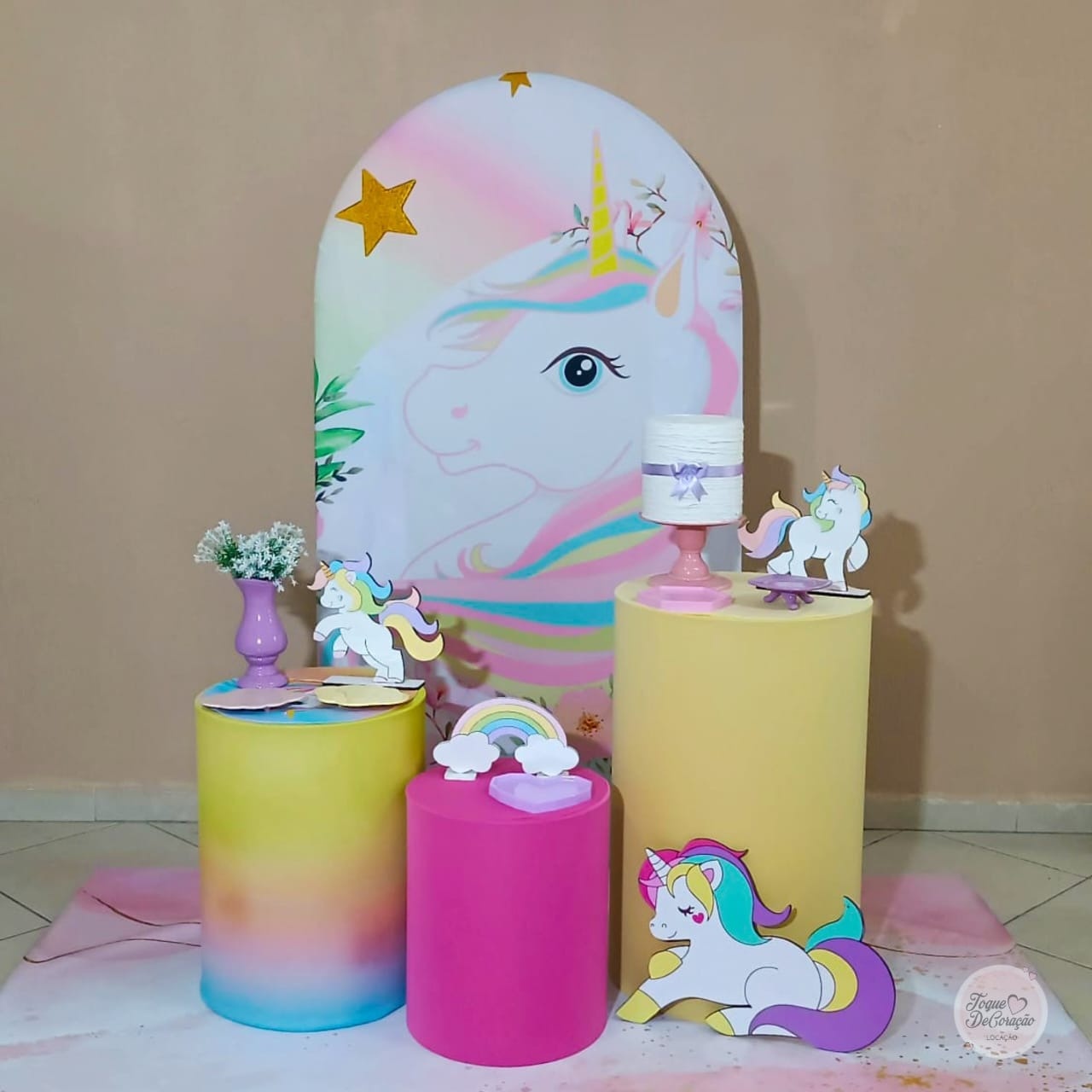 Kit Afeto - Unicórnio - Toque DeCoração