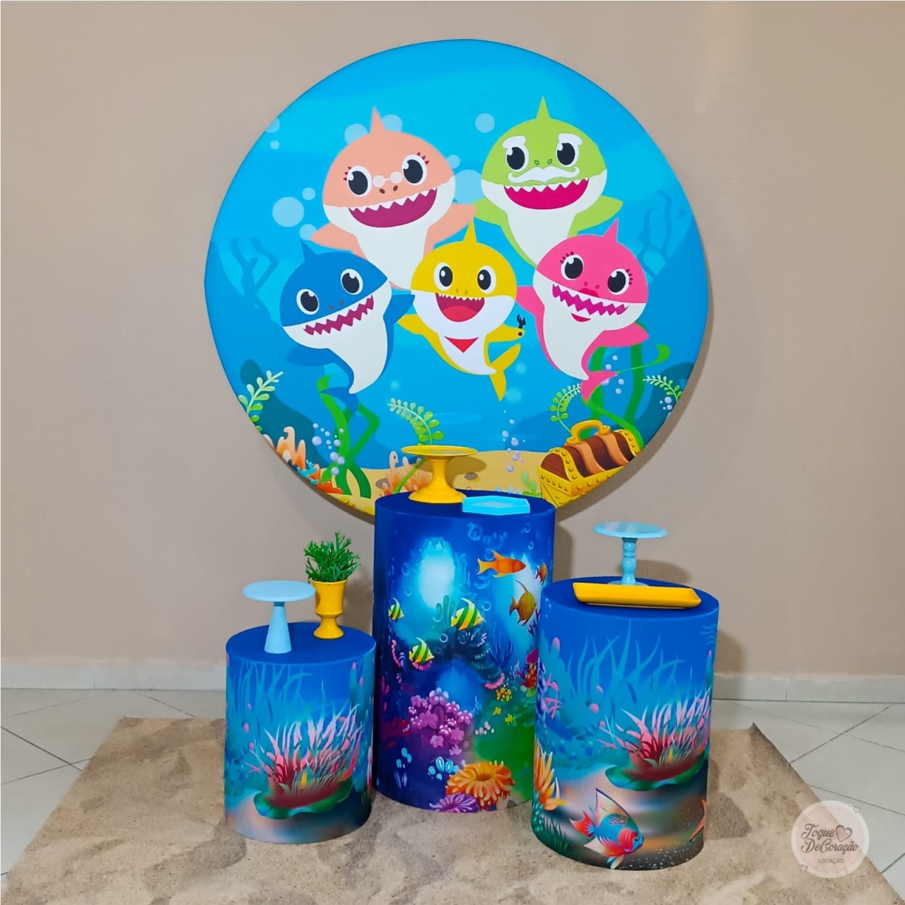 Kit Carinho - Baby Shark - Toque DeCoração