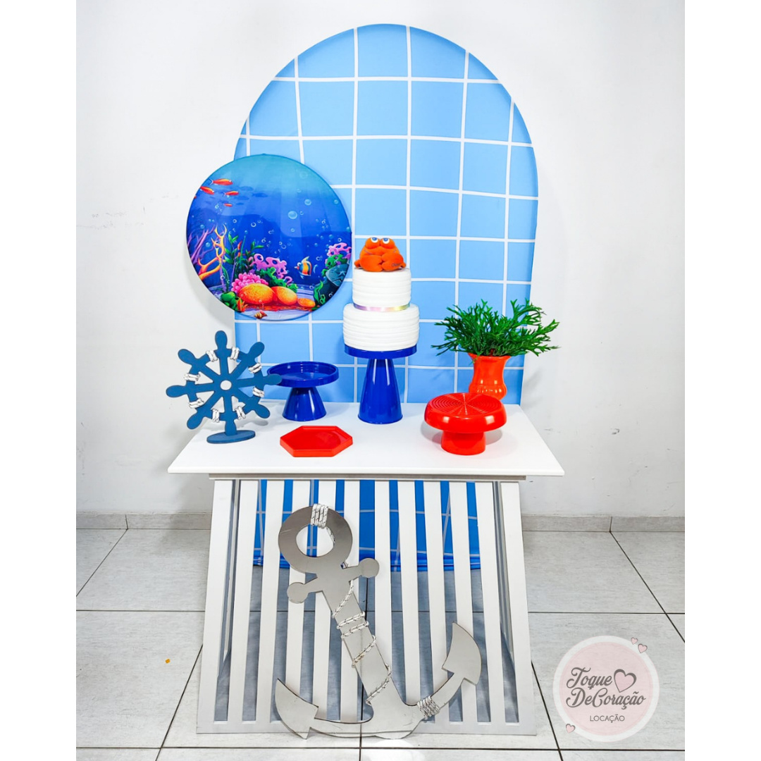 Kit Delicadeza - Fundo Do Mar - Toque DeCoração