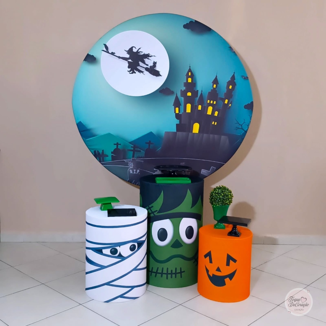 Kit Carinho - Halloween - Toque DeCoração