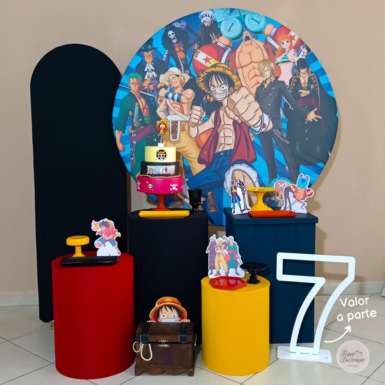 Kit Amor - One Piece - Toque DeCoração