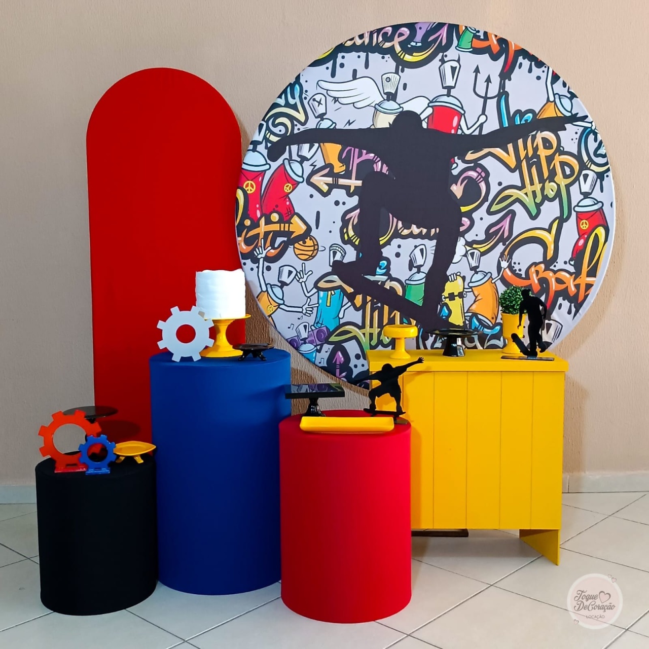 Kit Amor - Skate - Toque DeCoração