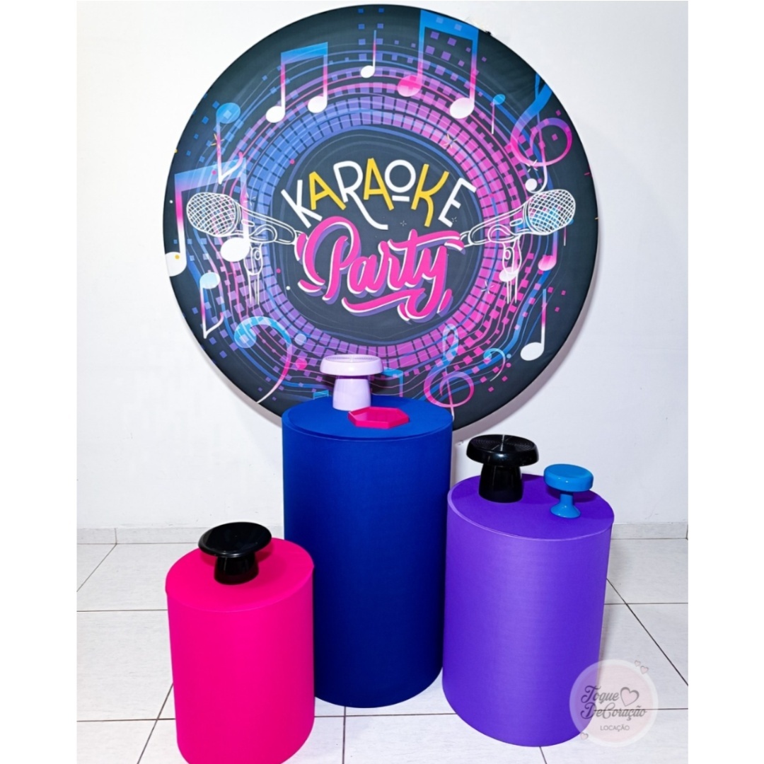 Kit Carinho - Karaokê Party - Toque DeCoração