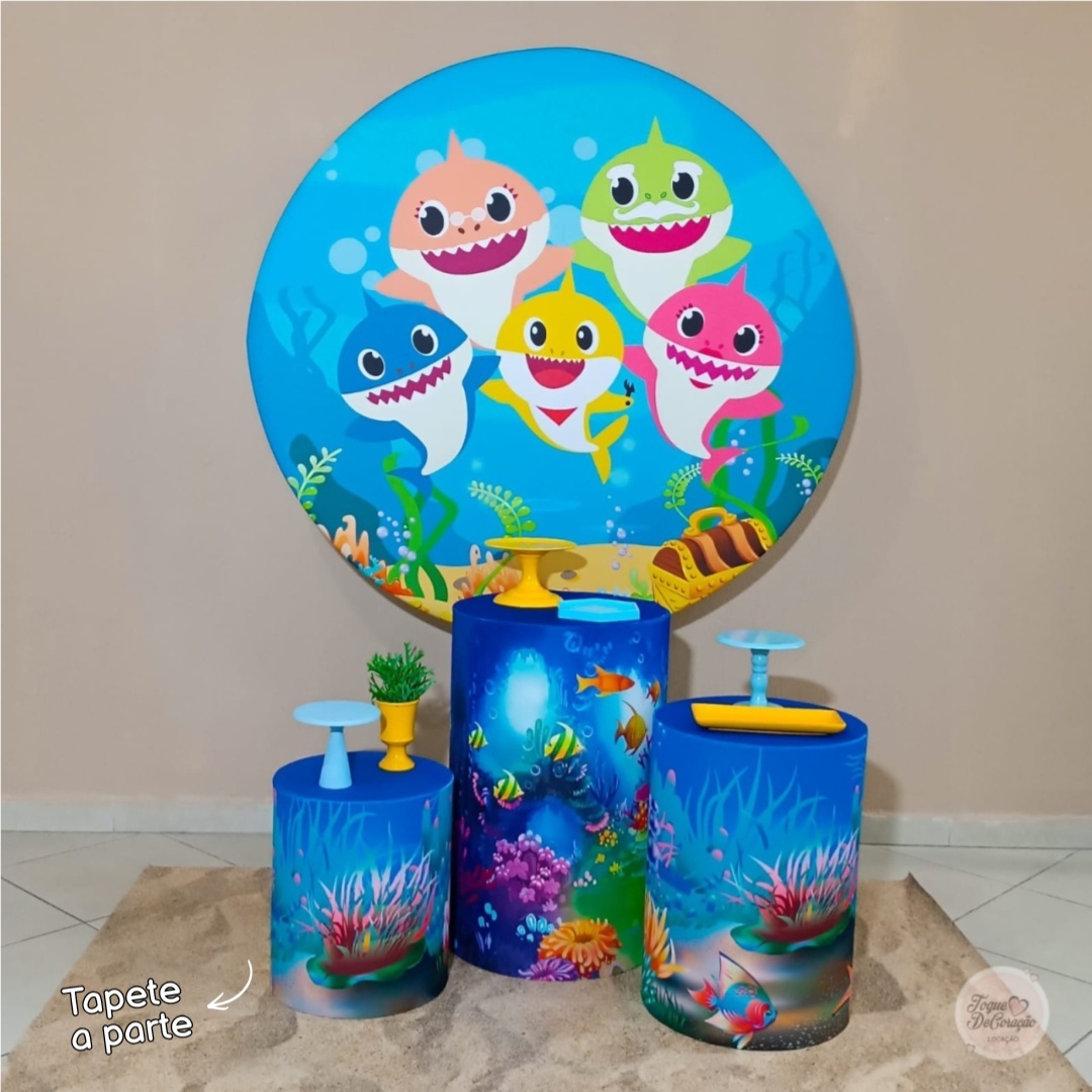 Kit Carinho - Baby Shark - Toque DeCoração