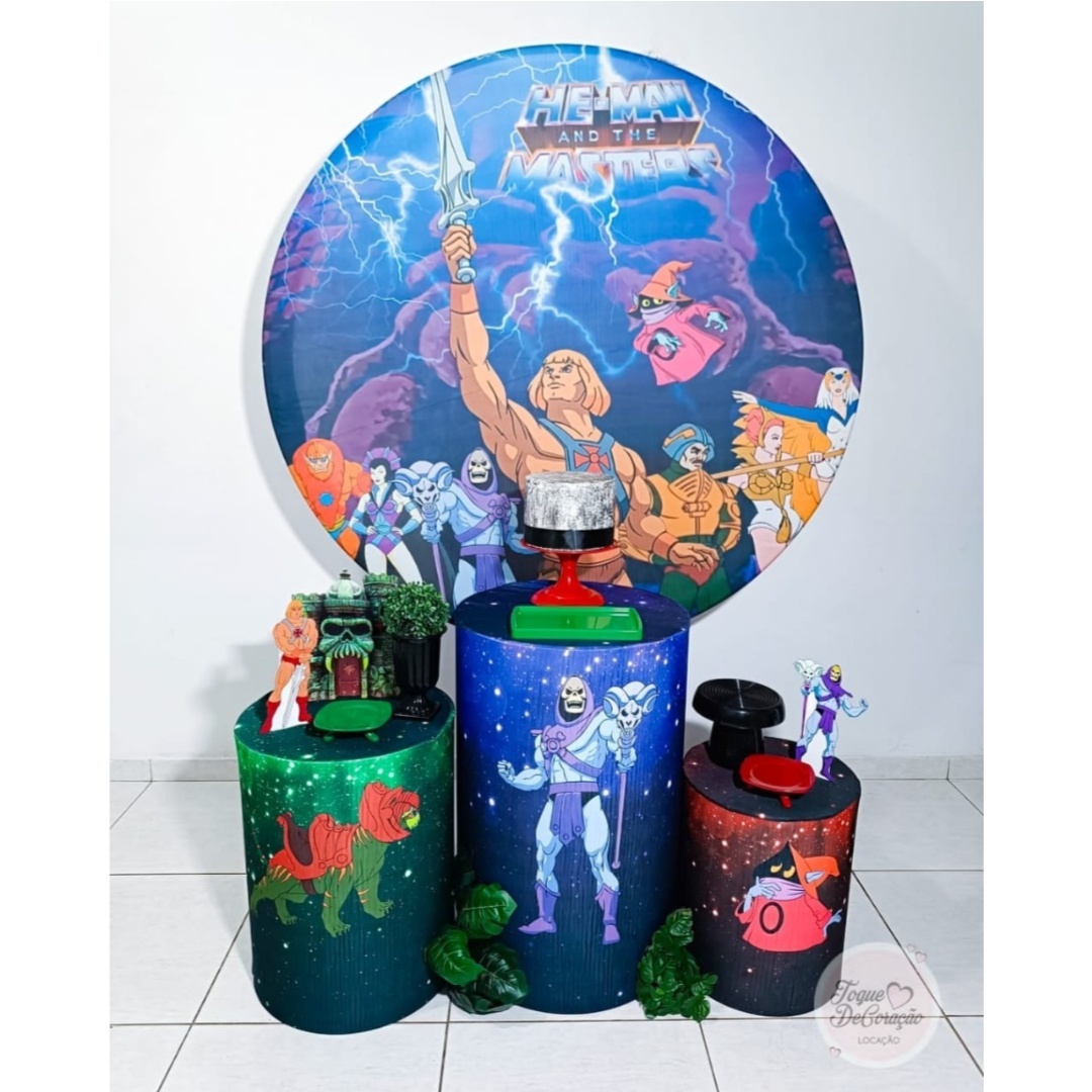Kit Afeto - He-Man - Toque DeCoração