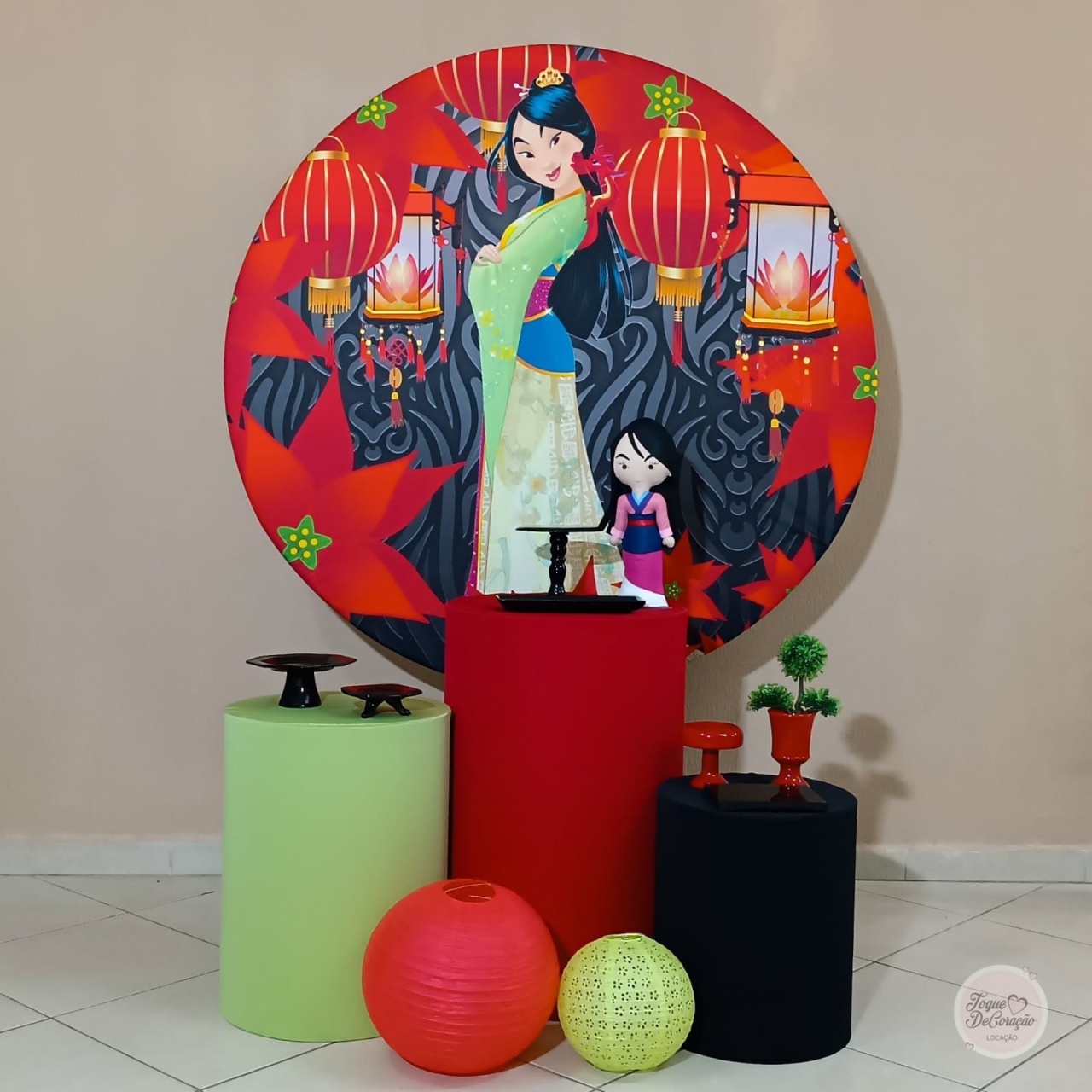 Kit Afeto - Mulan - Toque DeCoração