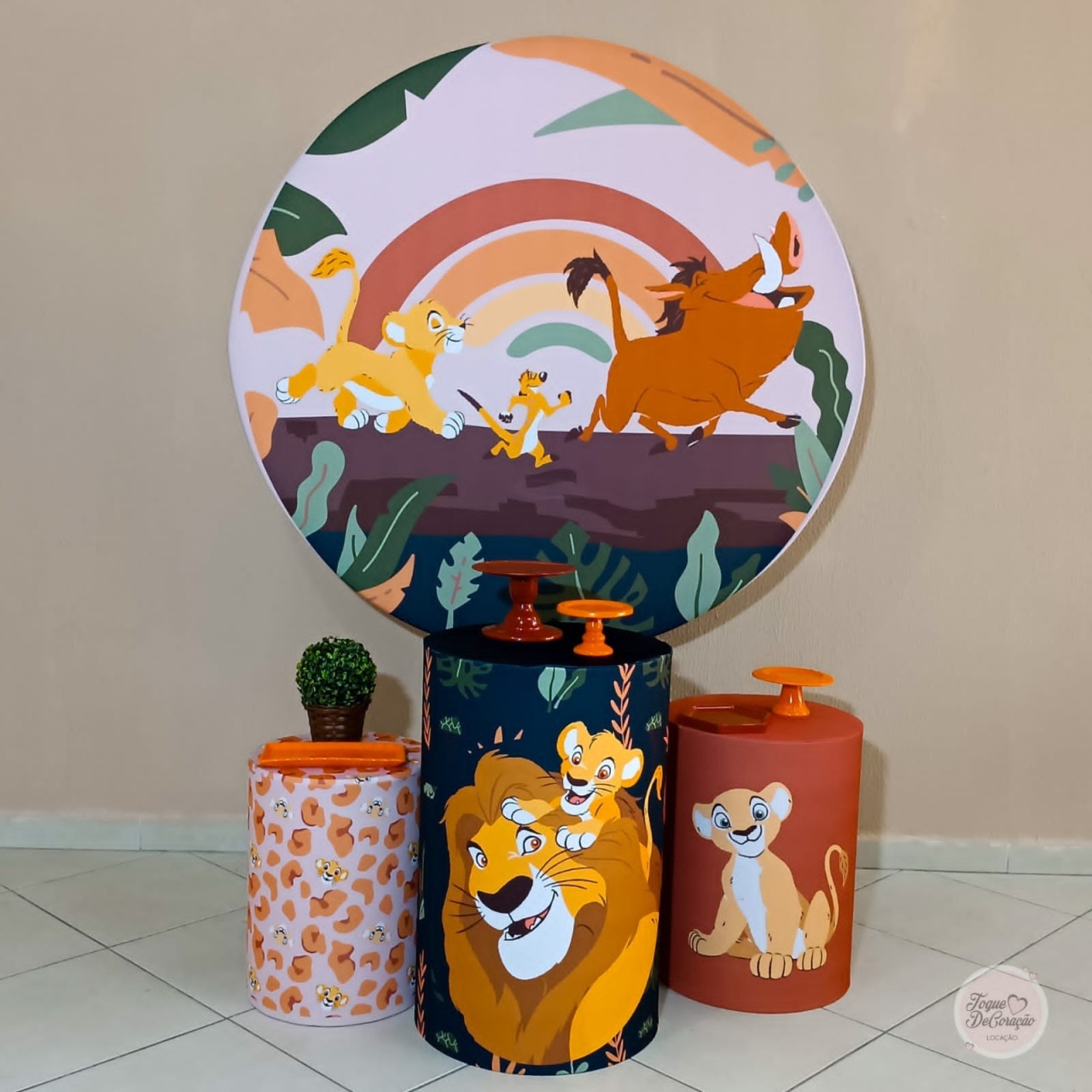 Kit Carinho - O Rei Leão - Toque DeCoração