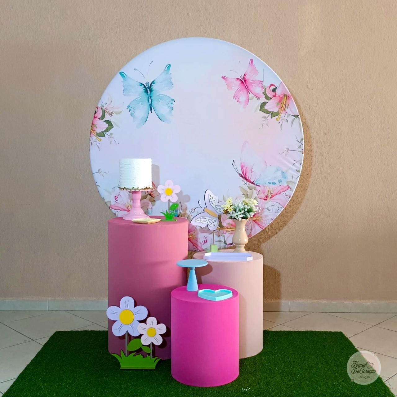 Kit Afeto - Jardim das Borboletas - Toque DeCoração