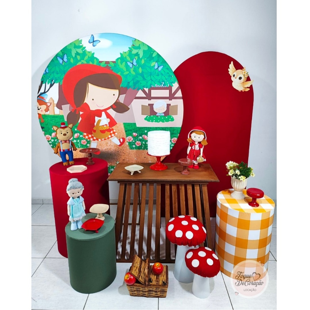 Kit Amor - Chapeuzinho Vermelho - Toque DeCoração