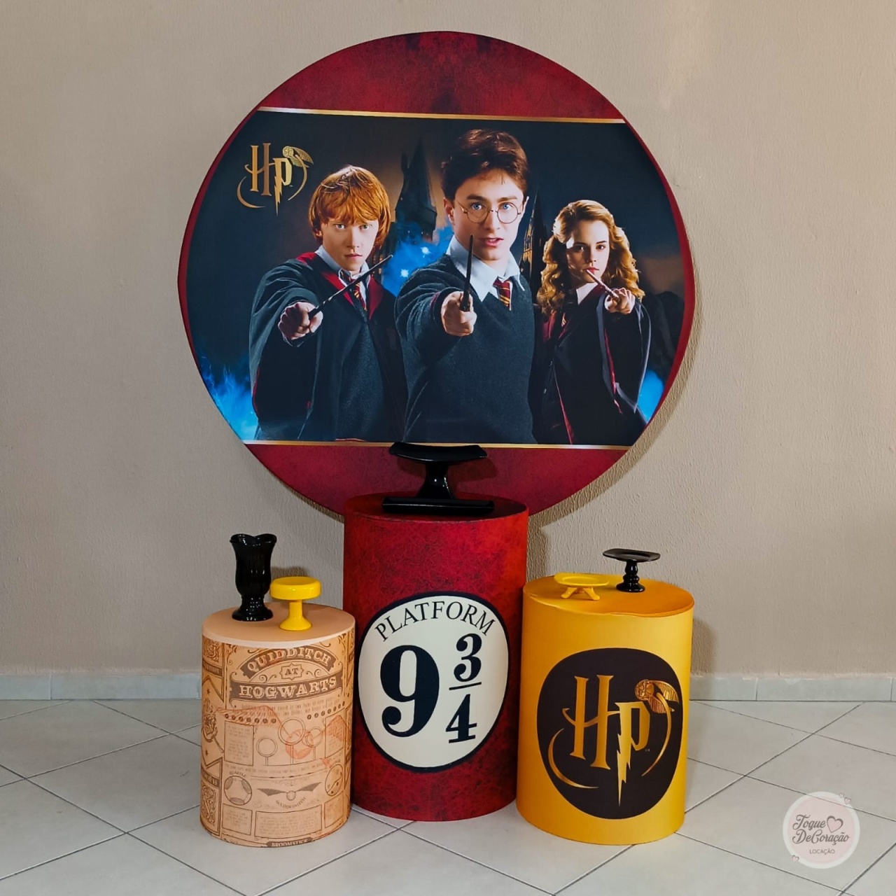 Kit Carinho - Harry Potter - Toque DeCoração