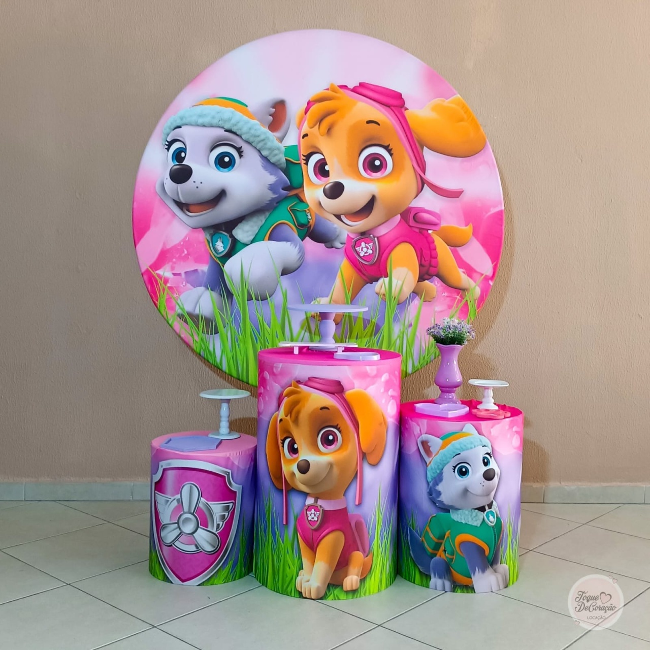 Kit Carinho - Skye - Toque DeCoração