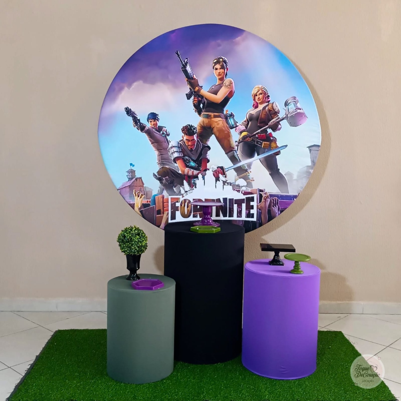 Kit Carinho - Fortnite - Toque DeCoração
