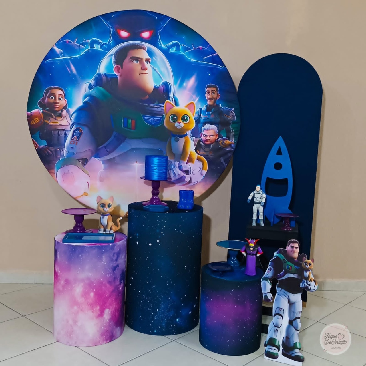 Kit Amor - Buzz Lightyear - Toque DeCoração