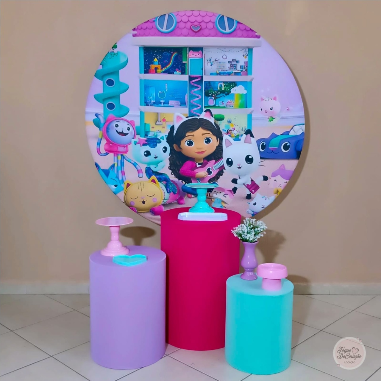 Kit Carinho - A Casa Mágica de Gabby - Toque DeCoração