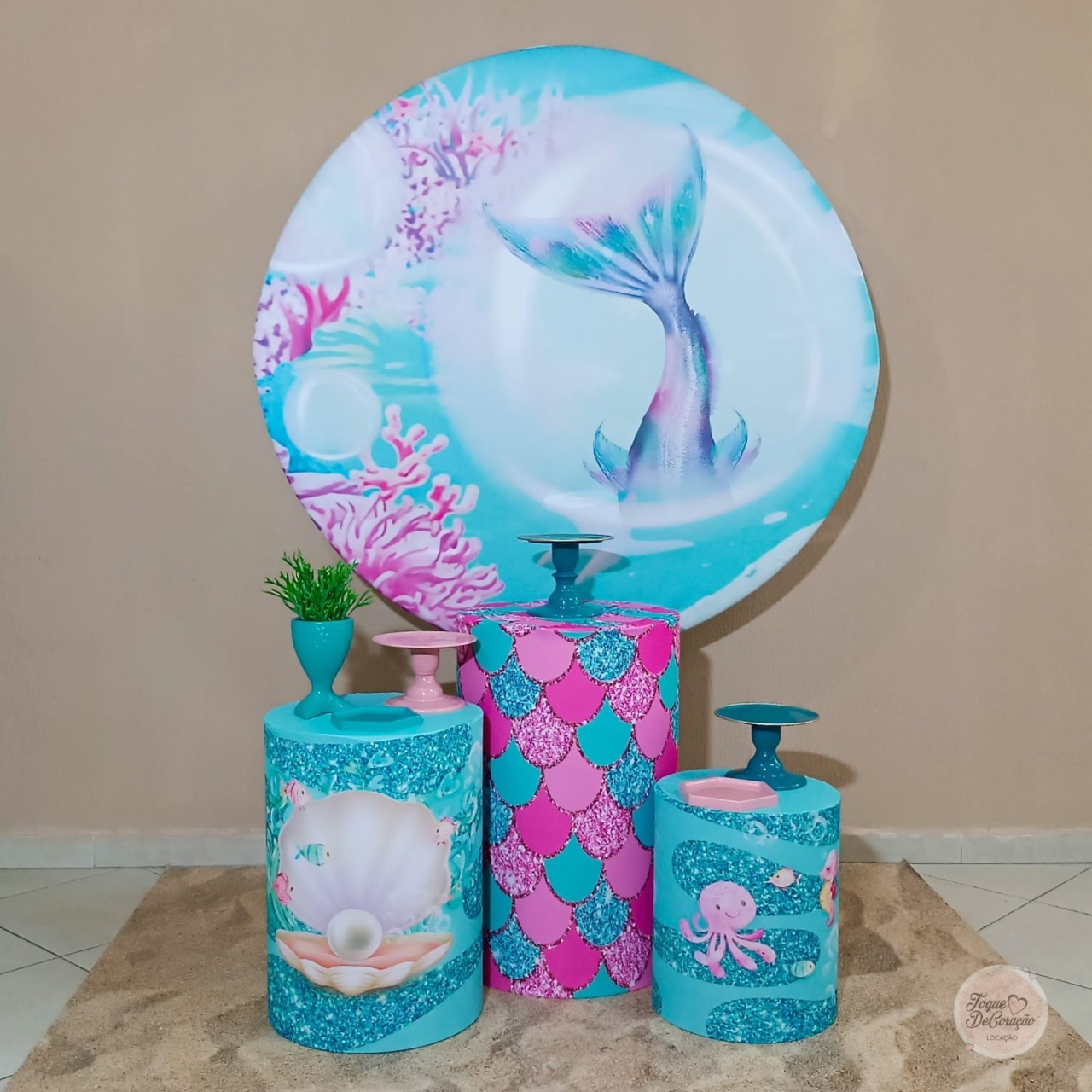 Kit Carinho - Sereia - Toque DeCoração