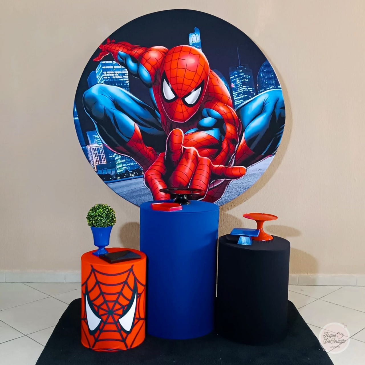 Kit Carinho - Homem Aranha - Toque DeCoração