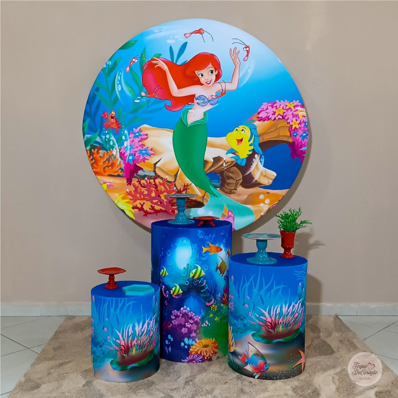 Kit Carinho - A Pequena Sereia - Toque DeCoração