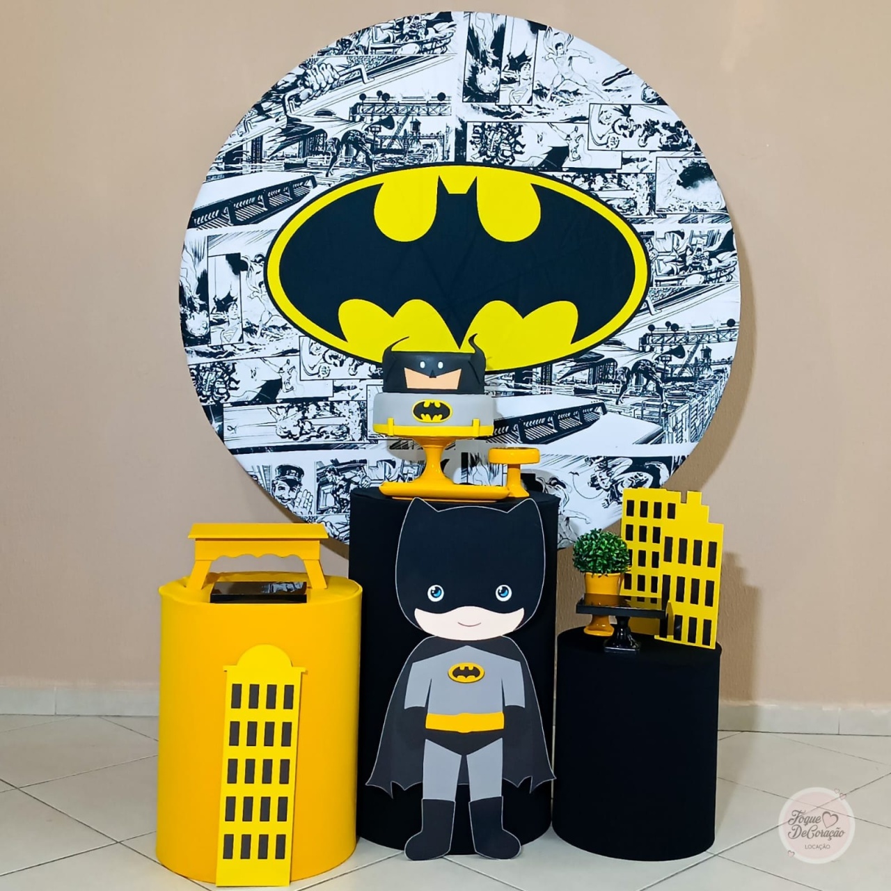 Kit Afeto - Batman - Toque DeCoração