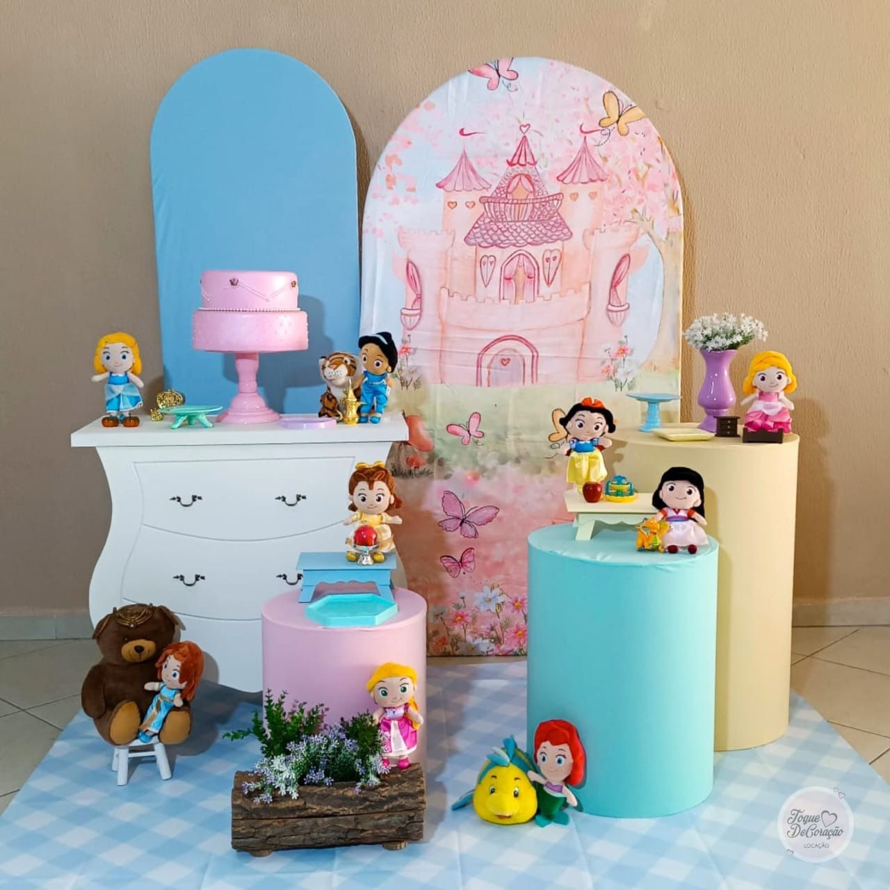 Kit Amor - Princesas Baby - Toque DeCoração