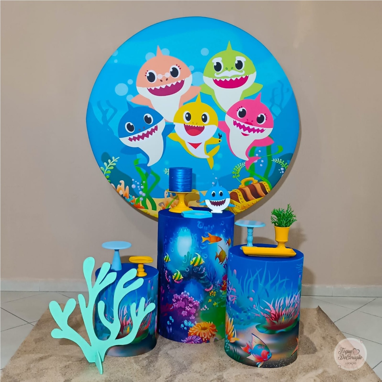 Kit Afeto - Baby Shark - Toque DeCoração