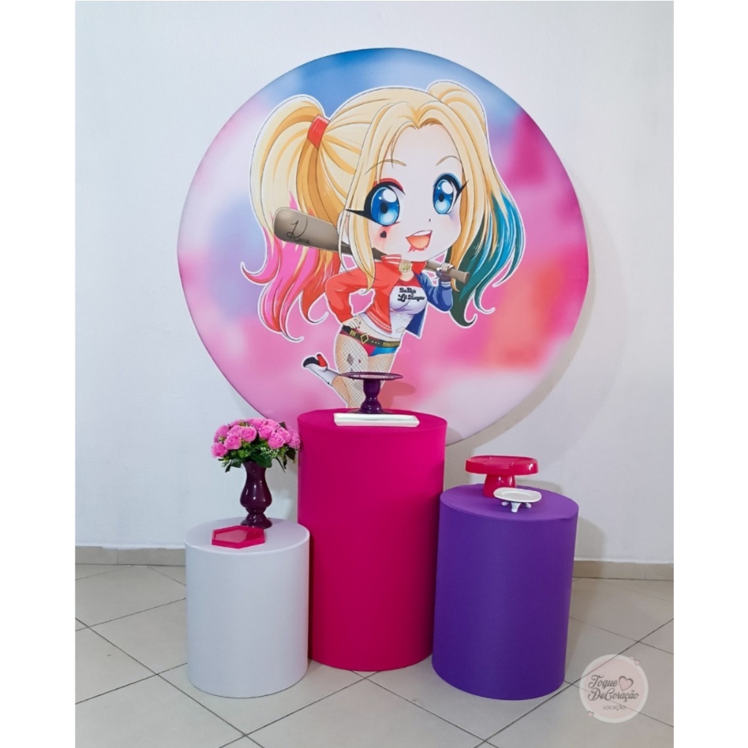 Kit Carinho - Arlequina - Toque DeCoração