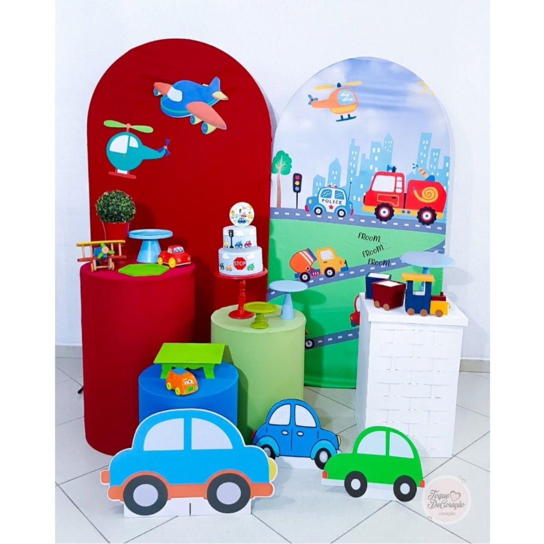 Kit Amor - Transportes (Versão 2) - Toque DeCoração