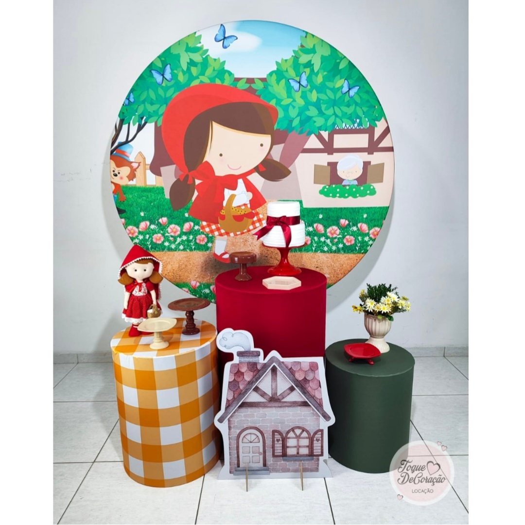 Kit Afeto - Chapeuzinho Vermelho - Toque DeCoração