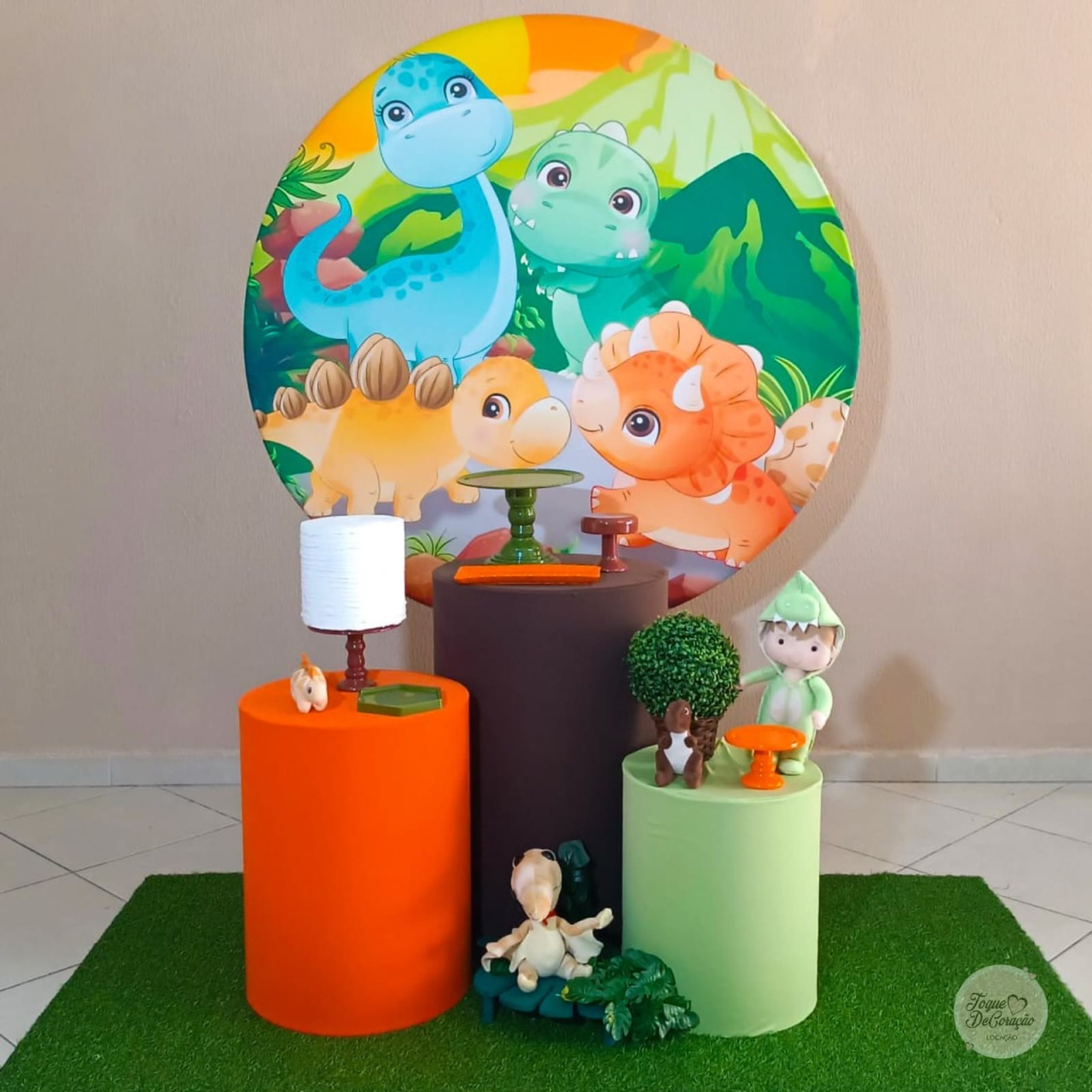 Kit Afeto - Dino Baby - Toque DeCoração