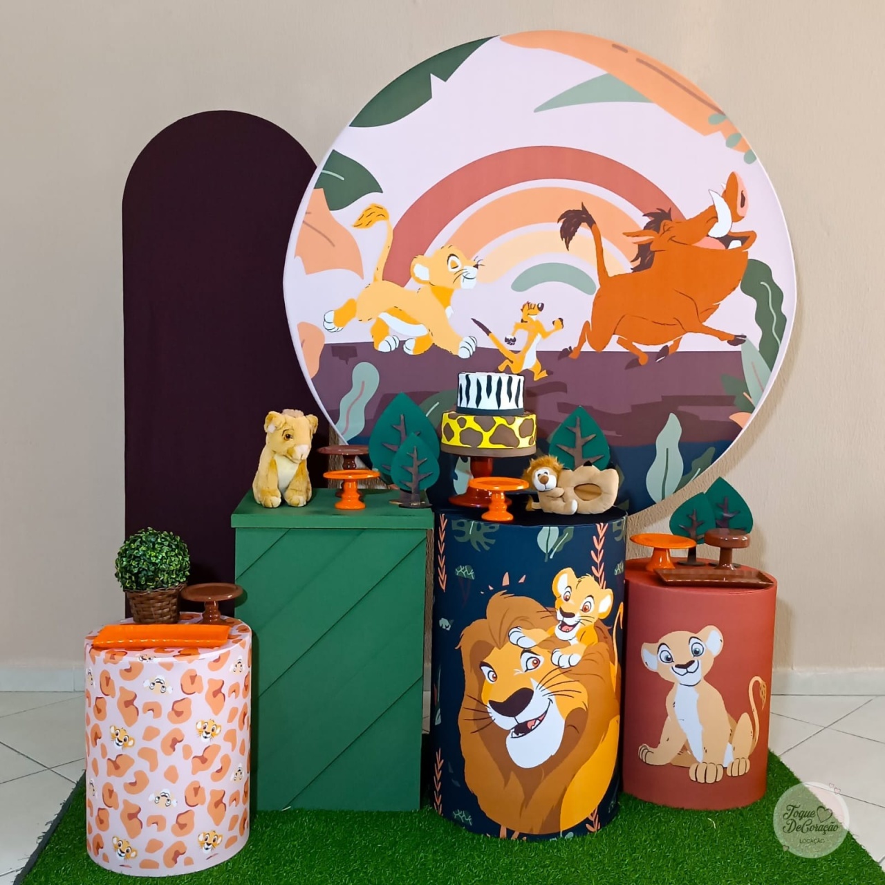 Kit Amor - O Rei Leão - Toque DeCoração