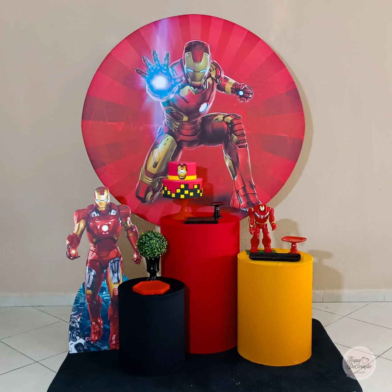 Kit Afeto - Homem de Ferro - Toque DeCoração