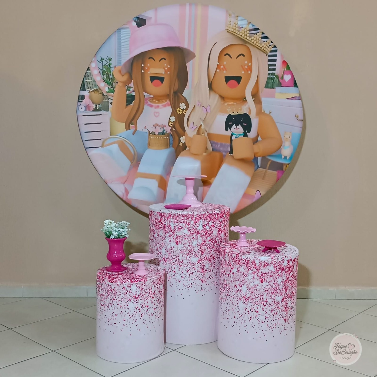 Kit Carinho - Roblox (Versão Feminina) - Toque DeCoração