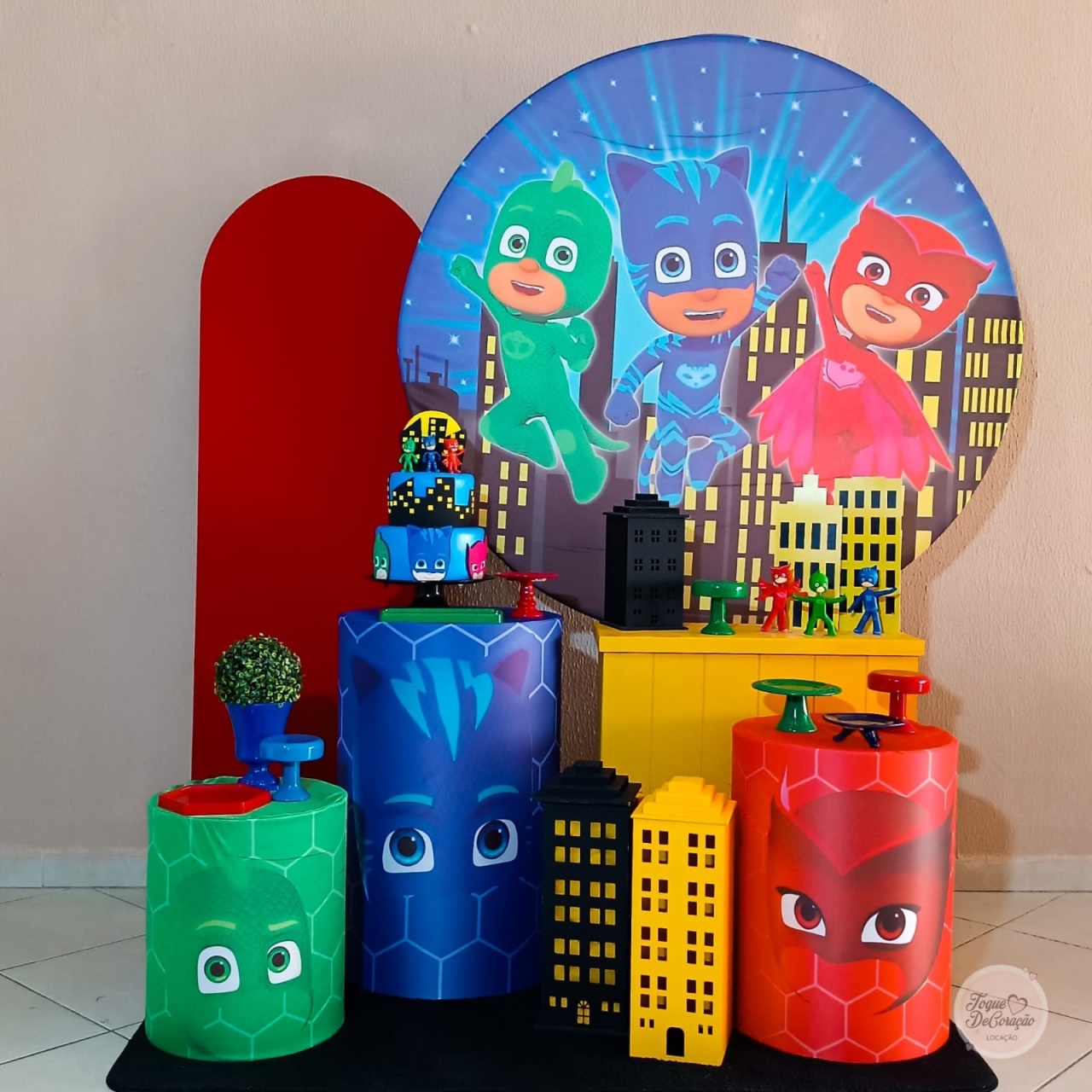 Kit Amor - Pj Masks - Toque DeCoração