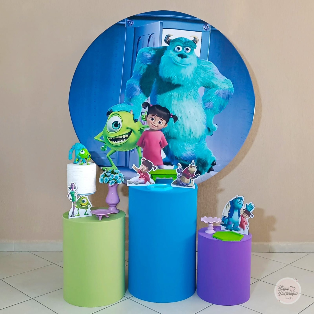 Kit Afeto - Monstros S.a - Toque DeCoração